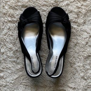 Attention Black Small Heels